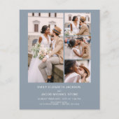 Alles in einem Minimalistischen Foto dusty Blue We (Vorderseite)