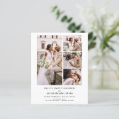 Alles in einem Minimalistischen Foto White Wedding (Stehend Vorderseite)