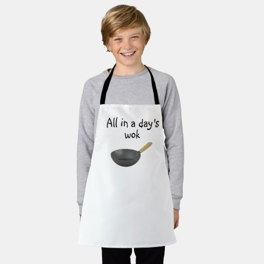 Alles in einem Tag Schürze (Getragen)