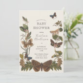 Alles in einem Woodland Gender Ankündigung Baby Sh (Stehend Vorderseite)