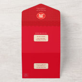 Alles in einer chinesischen Lebenserwartung Einlad All In One Einladung (Außenbereich)