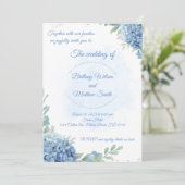 Alles in einer Einladung und RSVP-Karte (Stehend Vorderseite)