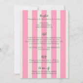 Alles in einer handgeschriebenen Molkkeneifer-Hoch Einladung (Rückseite)