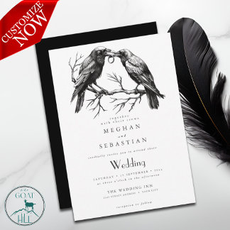 ALLES in einer Hochzeitskrone in der Liebe Einladung