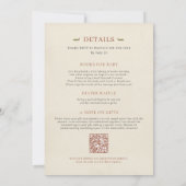 Alles in einer kleinen Liebe Bug Baby Dusche Einla Einladung (Rückseite)