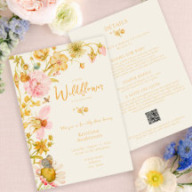 Alles in einer kleinen wilden Baby Shower-Blume