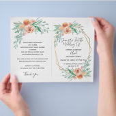 Alles in einer uAwg, Einladung, Empfang, Details Flyer (Hand)