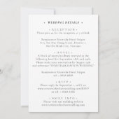 Alles in einer vietnamesischen Hochzeitseinladung Einladung (Rückseite)