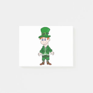 Alles in Grün für Glück Post-it Klebezettel