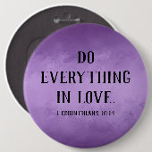 Alles in Liebe tun Button (Vorne & Hinten)