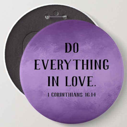 Alles in Liebe tun Button (Vorne & Hinten)