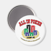 Alles in Poker Magnet (Vorderseite/Rückseite)