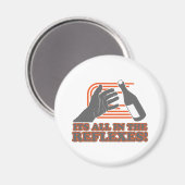 Alles in Reflexen Magnet (Vorderseite/Rückseite)