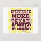 Alles in Texas! Postkarte (Vorderseite)