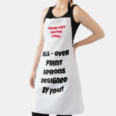 Alles individuell anpassbar - Über Print Schürze v (InSitu)