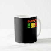 Alles Irie Good Vibes Rasta Reggae Roots Kaffeetasse (VorderseiteRechts)