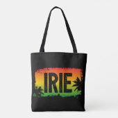 Alles IRIE Jamaican Rasta Flag Sunset Palms Tasche (Rückseite)