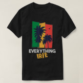 Alles Irie Reggae Themed Jamaican T-Shirt (Design vorne)