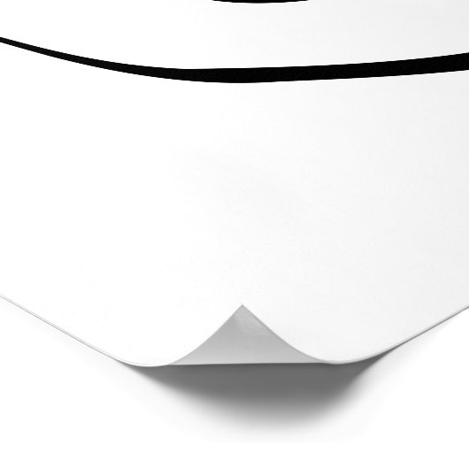 Alles ist 3D Poster (Ecke)