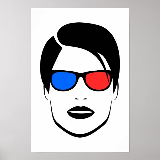 Alles ist 3D Poster (Vorne)