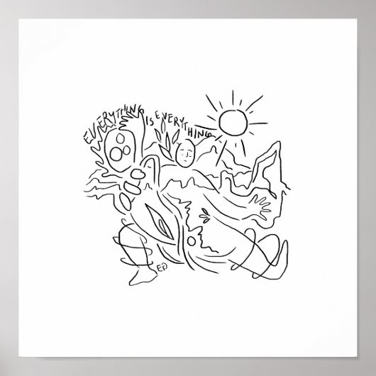 Alles ist alles poster (Vorne)