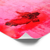 Alles ist besser in Rosa! Poster (Ecke)