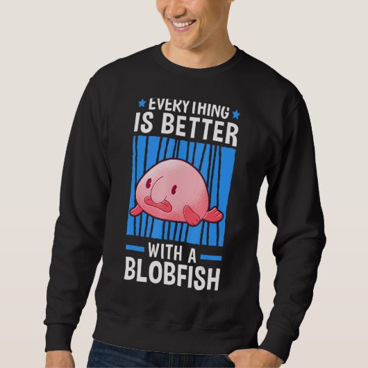 Alles ist besser mit Hummeln Meme Ugly Blocks Sweatshirt (Vorderseite)