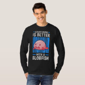 Alles ist besser mit Hummeln Meme Ugly Blocks T-Shirt (Vorne ganz)