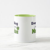 Alles ist besser mit Matcha Tasse (Zentrum)