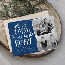 Alles ist Calm All is Bright Blue 2 Foto