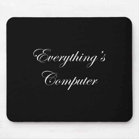Alles ist Computer In Einem Tesler Donald Trumps E Mousepad (Vorne)