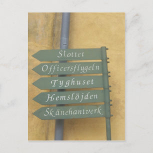Alles ist dieser Weg in der Citadel Postkarte