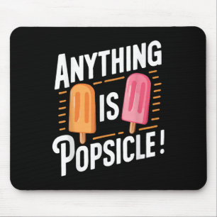 Alles ist ein beliebtes Cooles Sommereis-Muster Mousepad