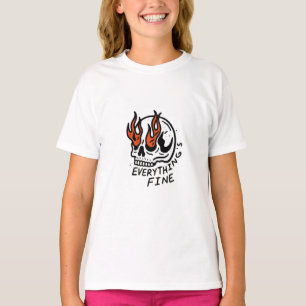 Alles ist ein schöner Schädel T-Shirt