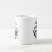 Alles ist eine ruhige Weihnachts-Tasse Kaffeetasse (Mittel)