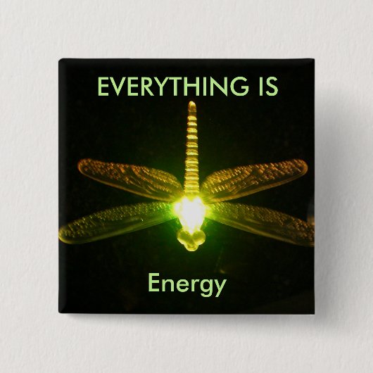 Alles ist Energie Button (Vorderseite)