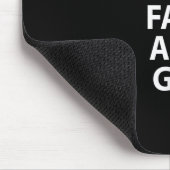 Alles ist Fake und Gay Funny Gay Mousepad (Ecke)