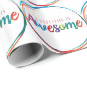 Alles ist fantastisch geschenkpapier (Rolleneckpunkt)