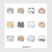 Alles ist fein aufkleber (Blatt)