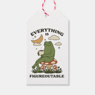 Alles ist Figureoutable Geschenkanhänger