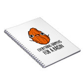 Alles ist für ein frisch gezapftes Essen geeignet Notizblock (Rechte Seite)