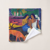 Alles ist Gauguin Badhandtuch Set (Waschlappen)