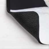 Alles ist gerade Ducky, lustige weiße Ente Mousepad (Ecke)