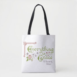 Alles ist Grace St. Therese Tasche mit Logo