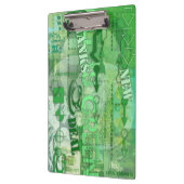 Alles ist Green Go Green St Patrick Clipboard 1 Klemmbrett (Links)