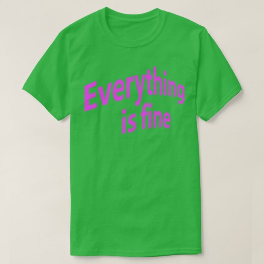 Alles ist gut 2 T-Shirt (Design vorne)