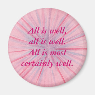 Alles ist gut, Affirmationsmagnete Magnet