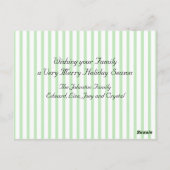 Alles ist gut, alles ist hell Foto Weihnachten Postkarte (Rückseite)