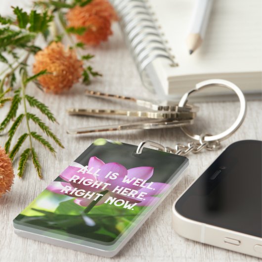 Alles ist gut als Manta-Note an sich Schlüsselanhänger (Vorderseite rechts)