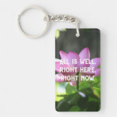 Alles ist gut als Manta-Note an sich Schlüsselanhänger (Vorderseite)